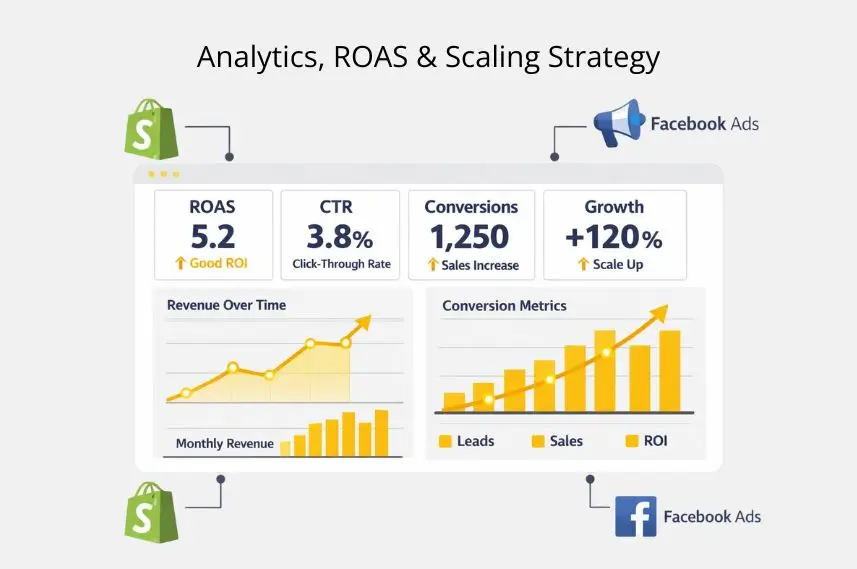 Analytics, ROAS & Scaling Strategy