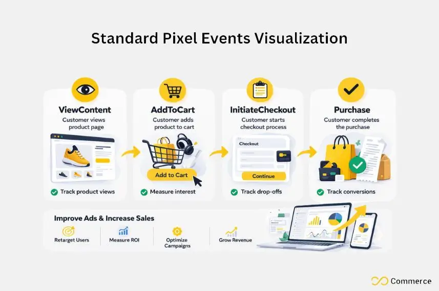 Standard Pixel Events Visualization