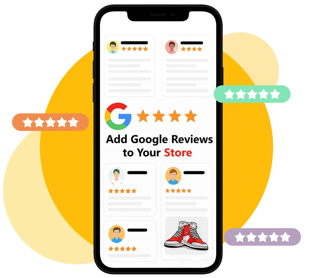 Infinite Google Reviews Hero Section